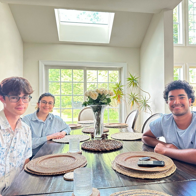 Meriam Sabih at a campaign event in Pennsylvania House District 131